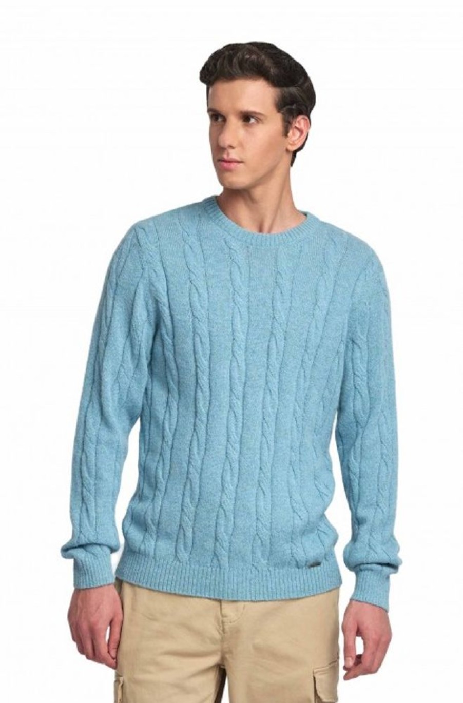 Herren KUNA | Alpaka Pullover Warren Aus 100% Baby Alpaka