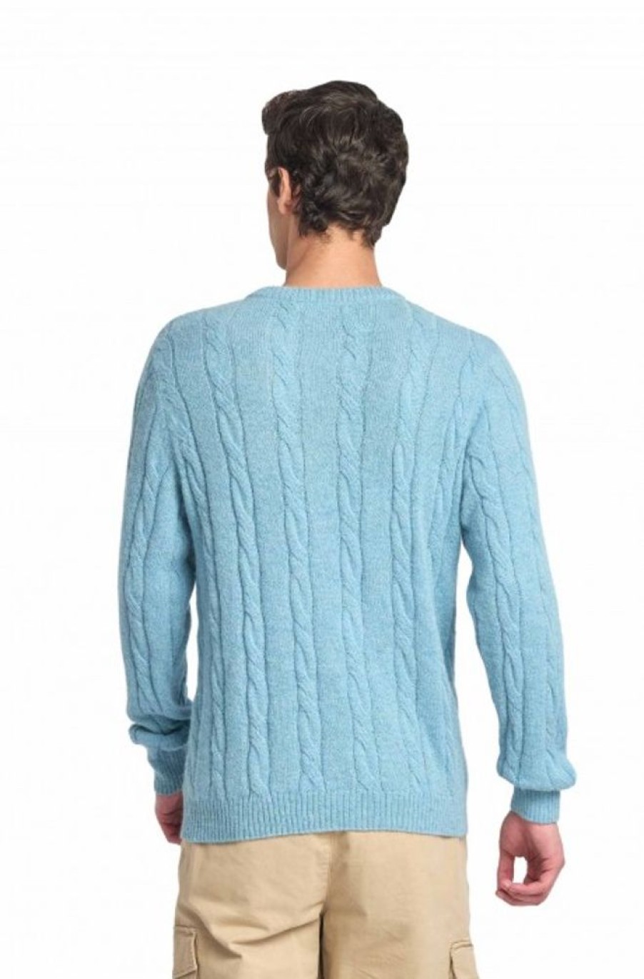 Herren KUNA | Alpaka Pullover Warren Aus 100% Baby Alpaka