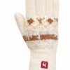 Accessoires APU KUNTUR | Alpaka Fingerhandschuhe Natura Aus 100% Alpaka Superfine