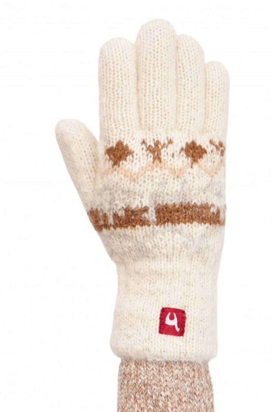 Accessoires APU KUNTUR | Alpaka Fingerhandschuhe Natura Aus 100% Alpaka Superfine