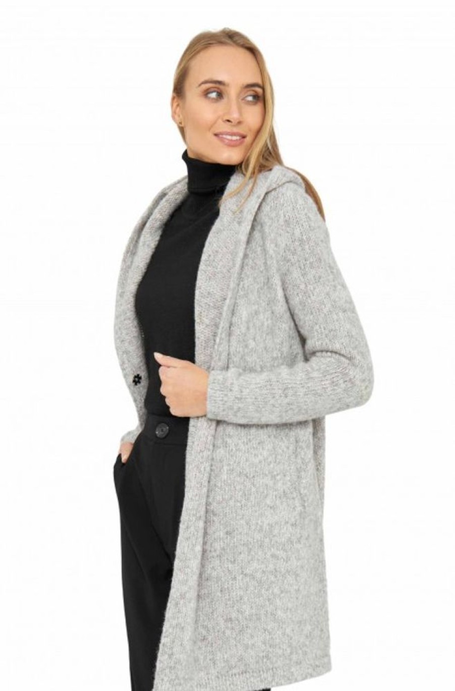 Damen APU KUNTUR | Alpaka Strickjacke Annabell Aus Alpaka Und Wolle