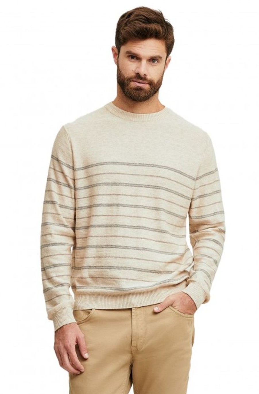 Herren KUNA | Alpaka Pullover Westminster Aus Baby Alpaka Eco & Bio-Baumwolle