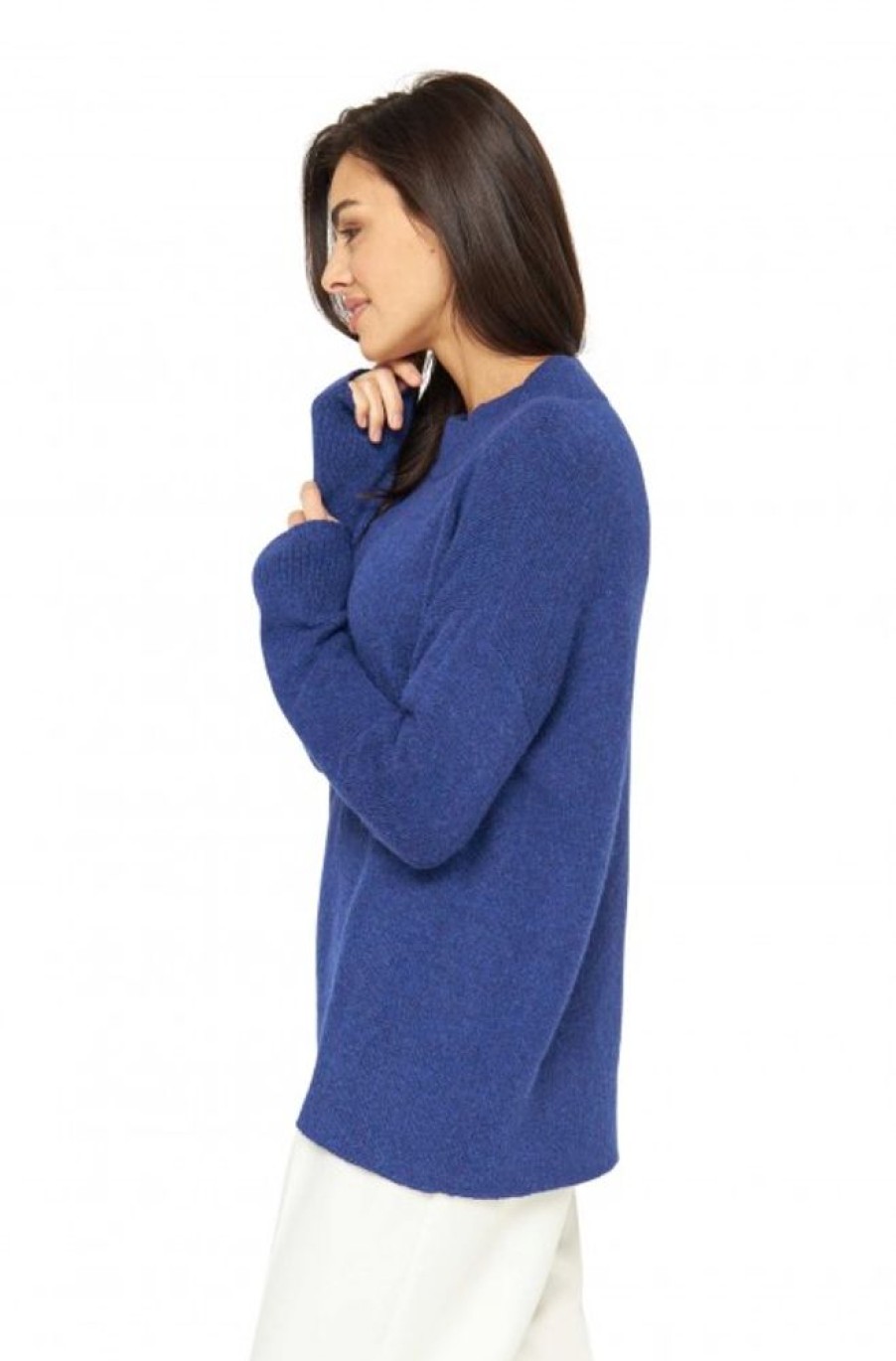 Damen APU KUNTUR | Alpaka Pullover Grazia Aus Alpaka-Merino-Mix