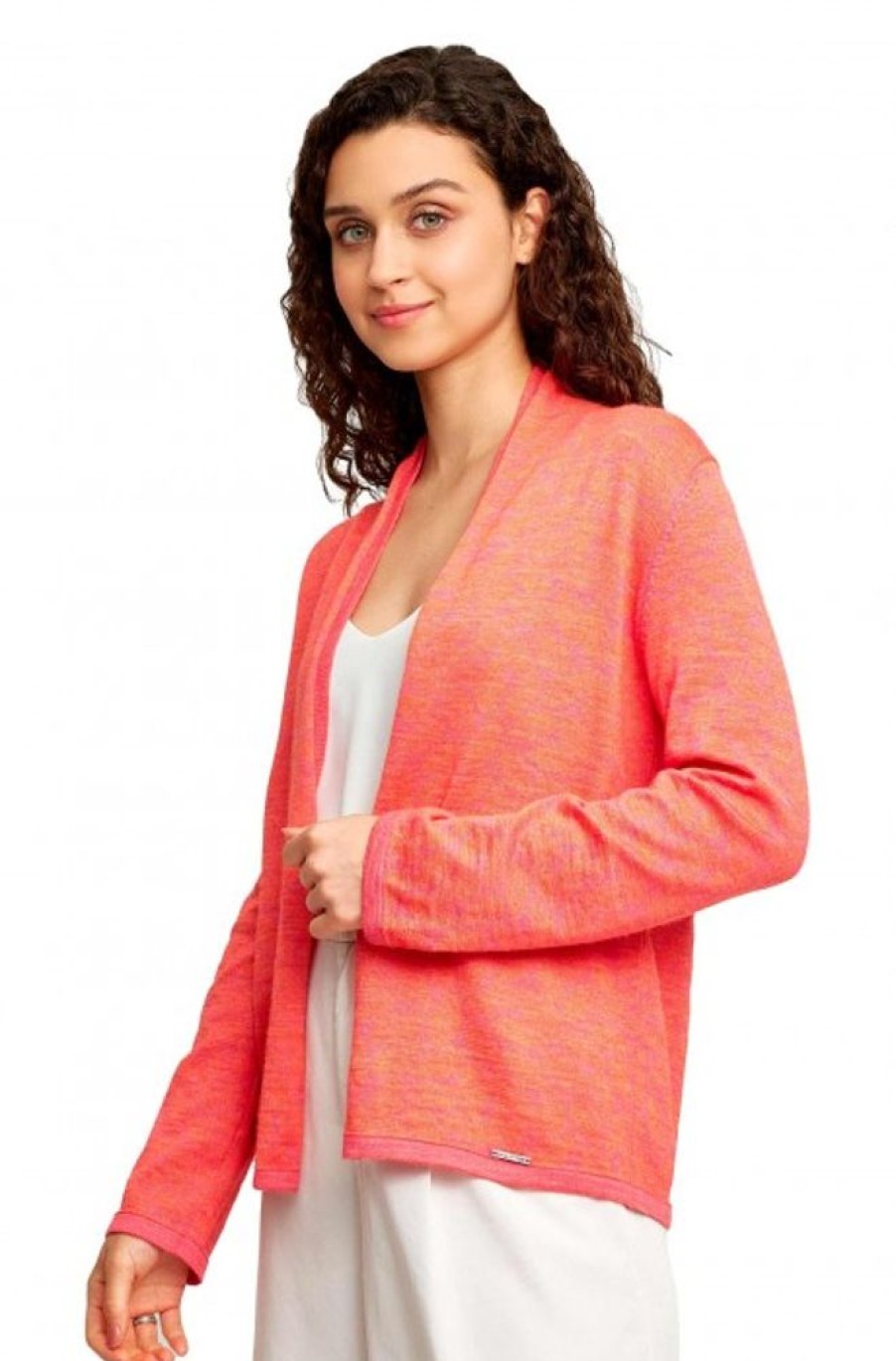 Damen KUNA | Alpaka Cardigan Wishbone Aus Baby Alpaka & Seide