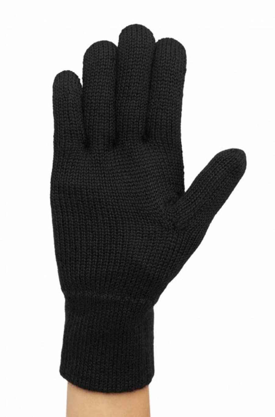 Accessoires APU KUNTUR | Alpaka Gefutterte Fingerhandschuhe Uni Aus 100% Alpaka