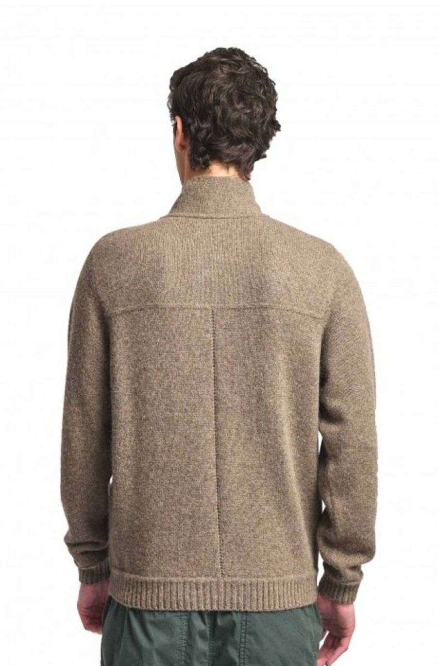 Herren KUNA | Alpaka Cardigan Walter Aus 100% Baby Alpaka