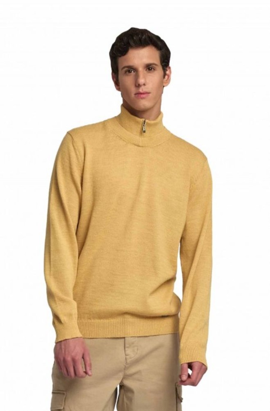 Herren KUNA | Alpaka Pullover William Aus 100% Baby Alpaka