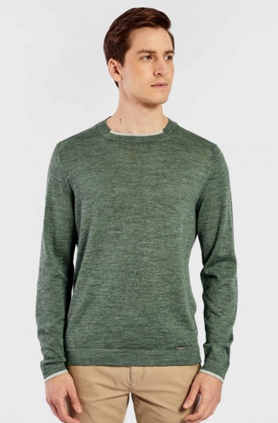 Herren KUNA | Alpaka Pullover Vaudou Aus Alpaka-Seide-Mix