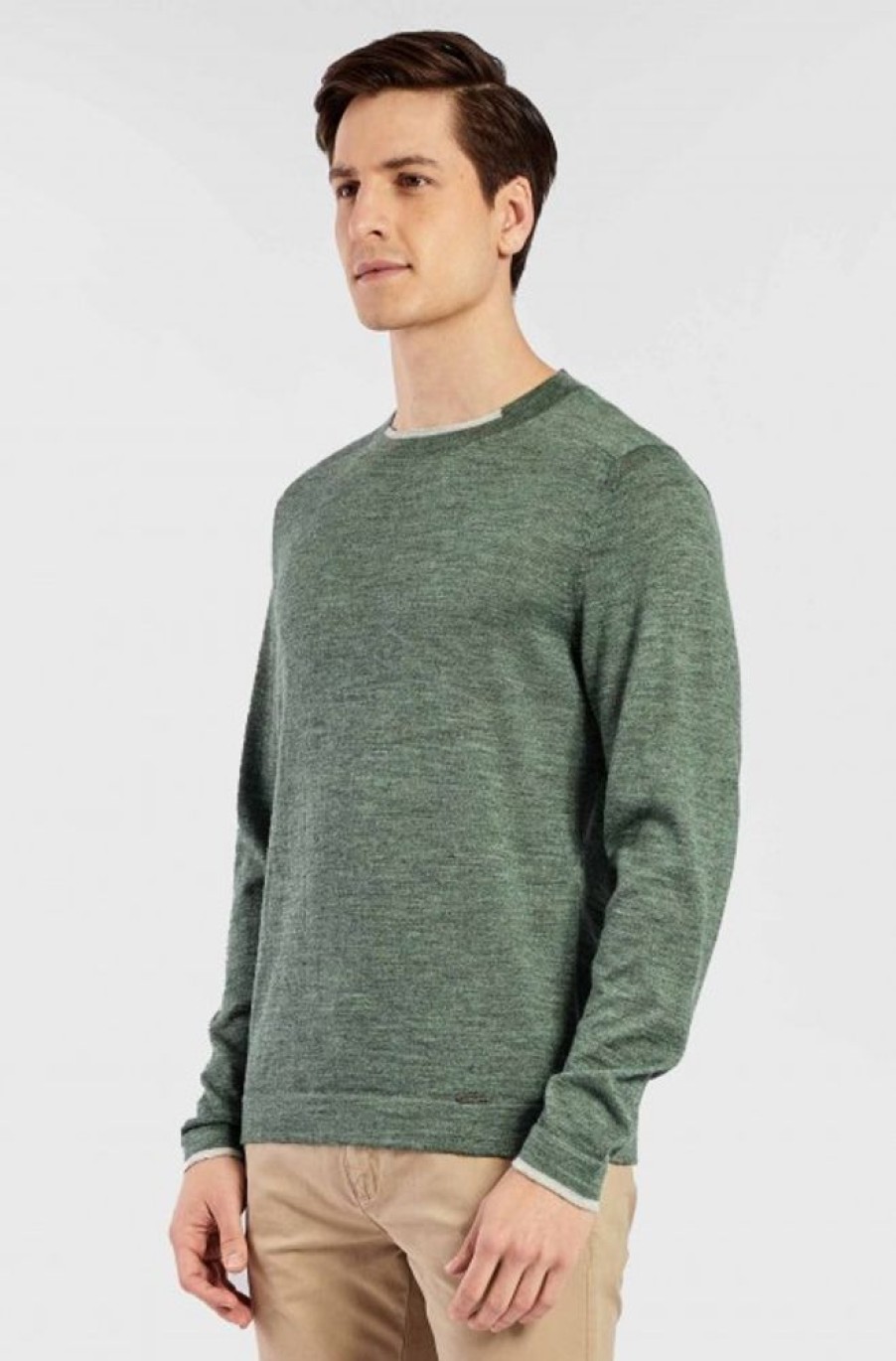 Herren KUNA | Alpaka Pullover Vaudou Aus Alpaka-Seide-Mix