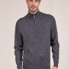 Herren KUNA Essentials | Alpaka Herren Basic Strickjacke Andreas Kuna Essentials