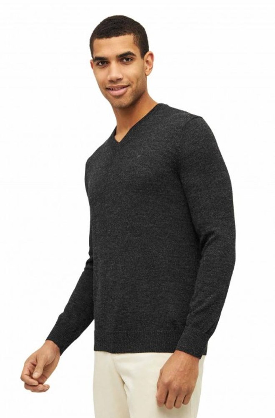 Herren APU KUNTUR | Alpaka Pullover Basic Aus 100% Baby Alpaka