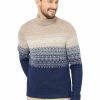 Herren APU KUNTUR | Alpaka Rollkragen Pullover Carlos Aus 100% Baby Alpaka