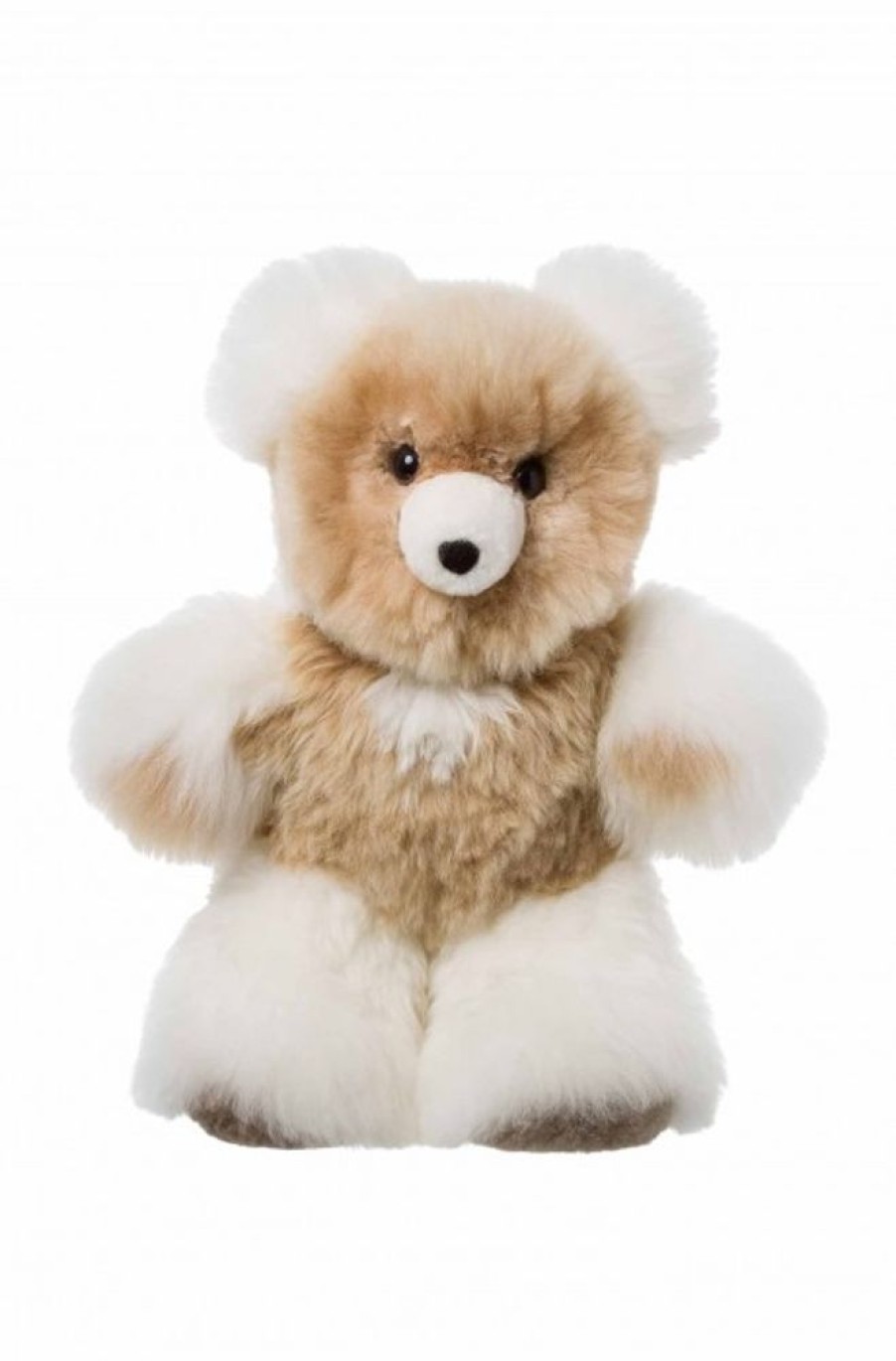 Kinder APU KUNTUR | Alpaka Kuscheltier Teddy (50Cm) Aus Alpaka Fell